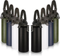 Volhoply 8 Pack Insulated Water Bottles for Outdoor Adventures