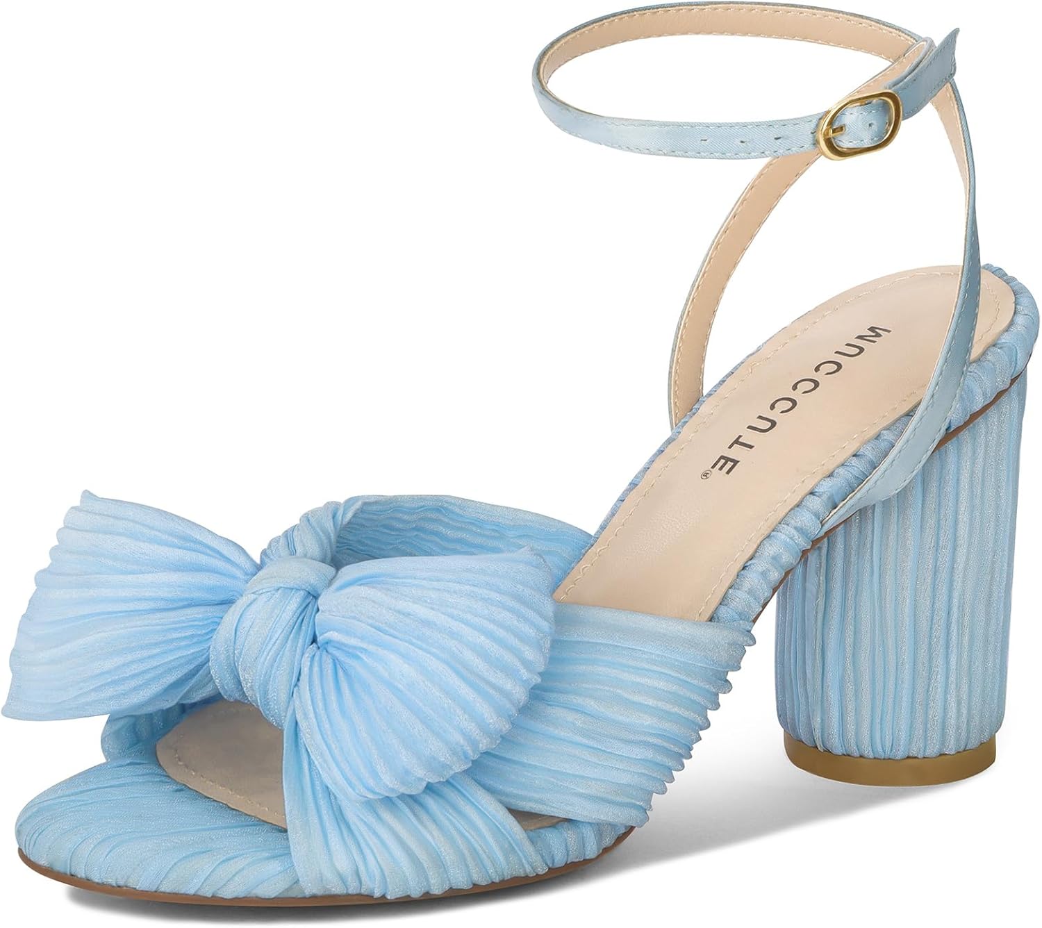 Stylish Bow Knot Heeled Sandals for Women - Perfect for Any Occasion