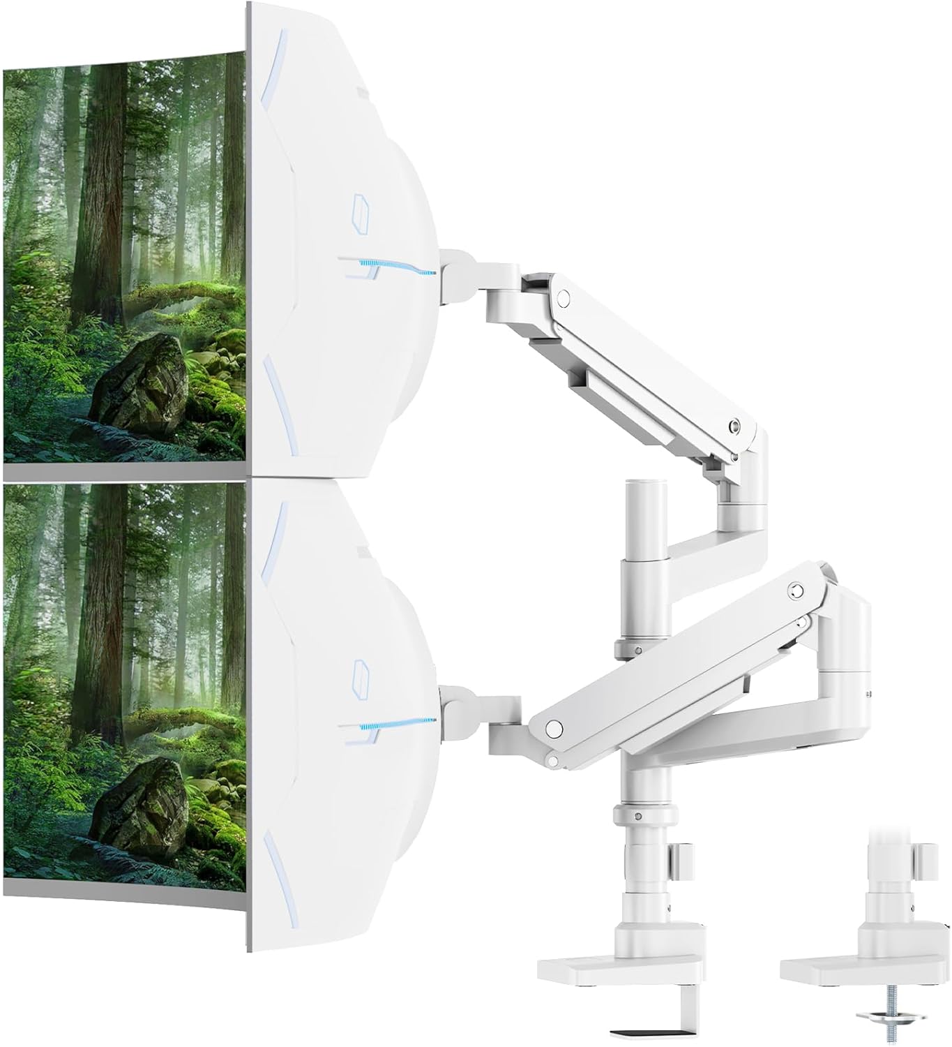 PUTORSEN Heavy Duty Dual Monitor Arm for Ultrawide Screens