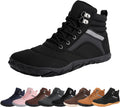 Womens Winter Barefoot Boots with Crystal Velvet Lining - Warm Snow