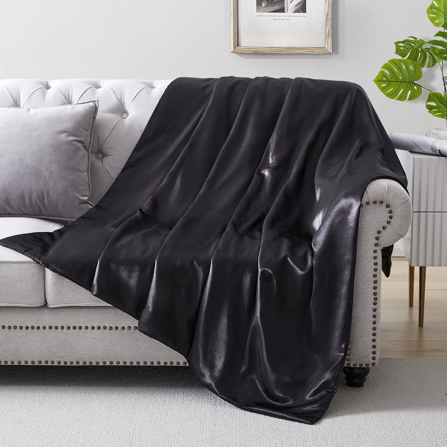 Ultra-Light Cooling Silk Blanket for All!