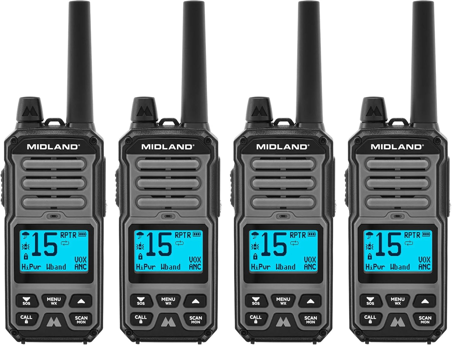 Midland GXT67 Pro GMRS Two Way Radio Bundle for All Situations