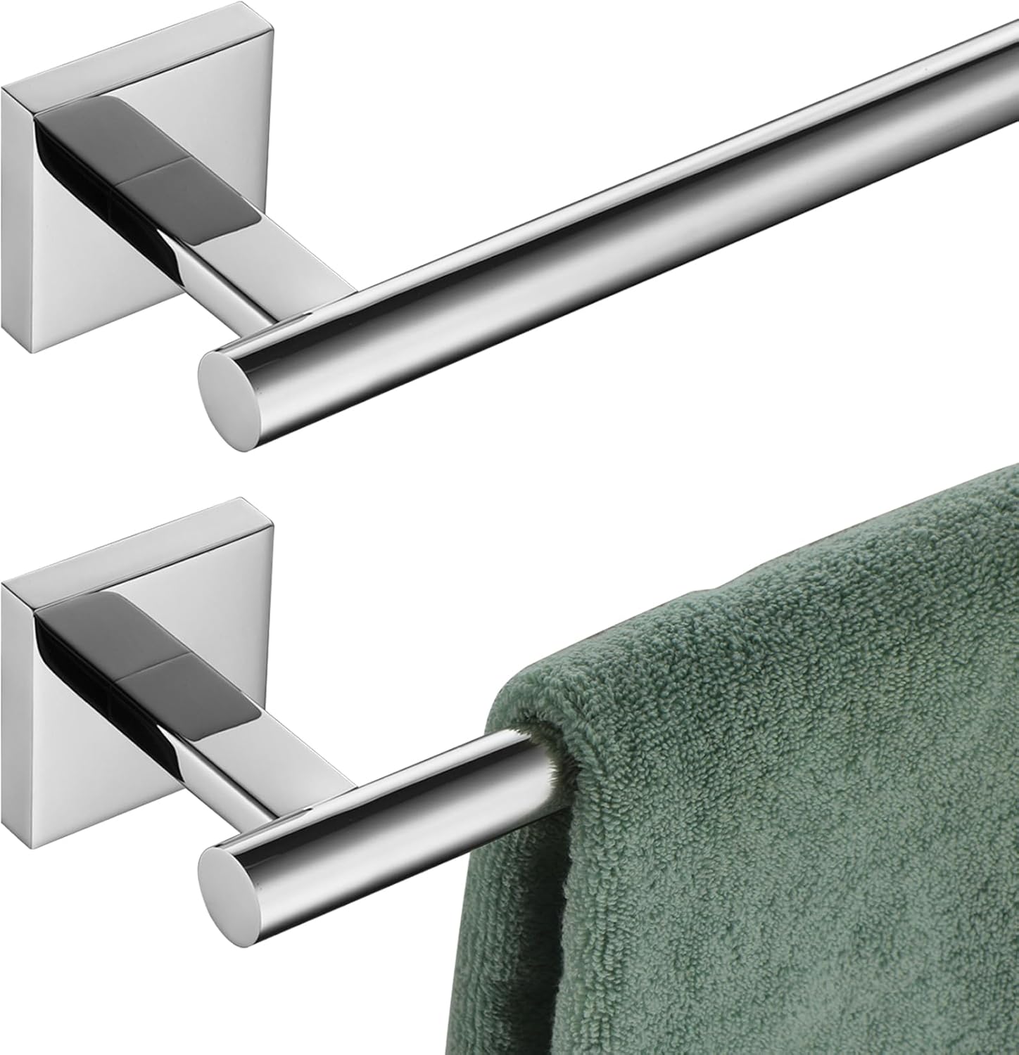 KOKOSIRI 24 Inch Bath Towel Bar Holder for Bathroom and Kitchen