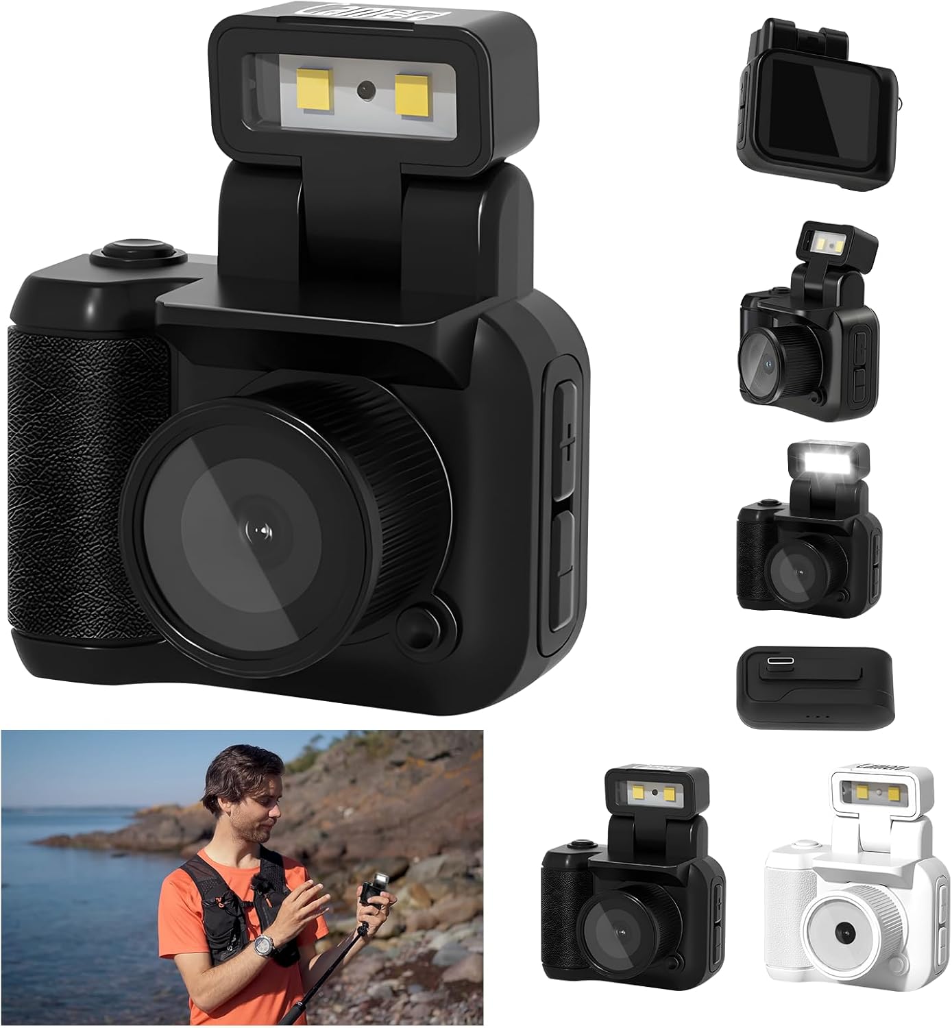 Nostalgic Mini Keychain Camera