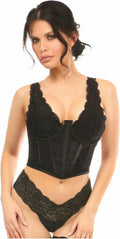 Daisy corsets Lavish Black Open Cup Waist Cincher - Slimming