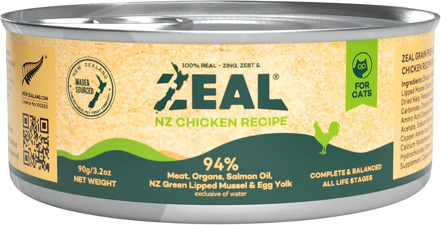 High Protein Grain-Free Wet Cat Food with Superfoods for Cats