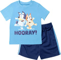 Bluey Bingo T-Shirt and Mesh Shorts Outfit Set Toddler to Big Kid