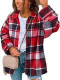 ZOLUCKY Womens Casual Plus Size Shacket Jacket - Versatile Layering