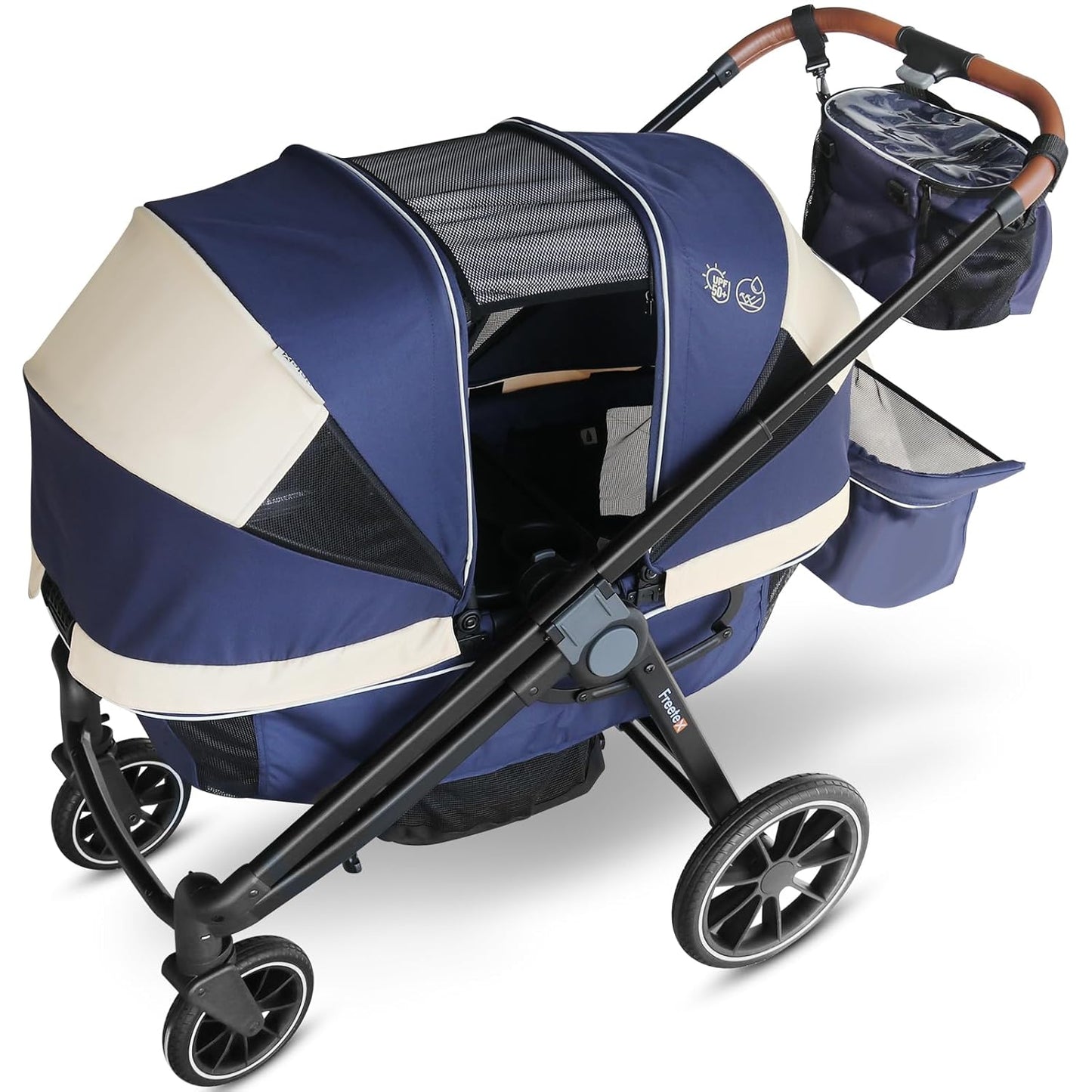 Tandem Wagon Stroller for Outdoor Adventures and Family Outings