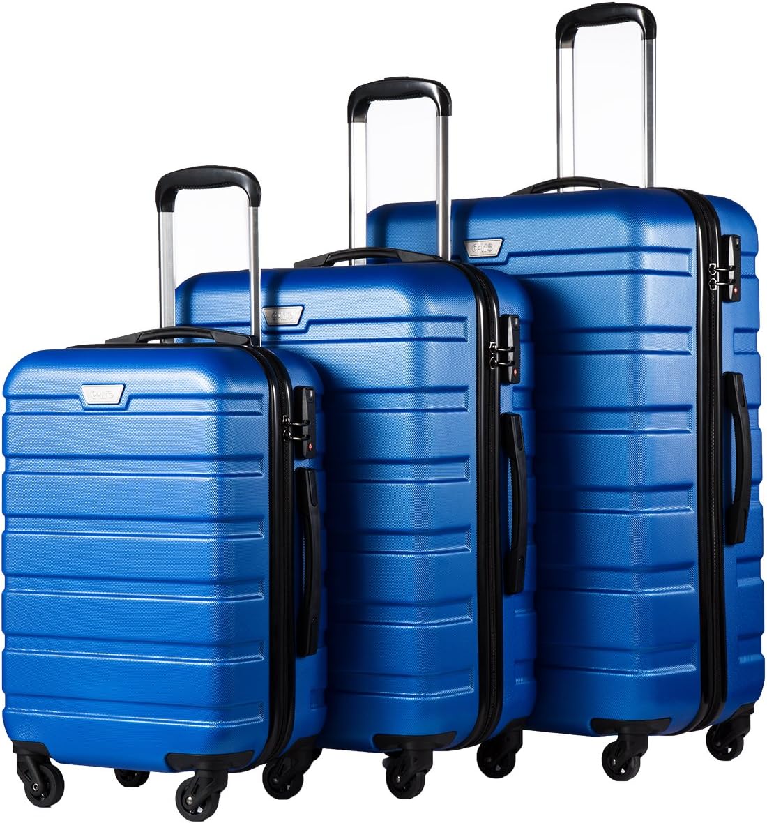 Coolife 3-Piece Lightweight Hardside Spinner Luggage Set Review