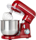 3.5 QT Stand Mixer - Compact 10-Speed Portable Kitchen Mixer (Red)