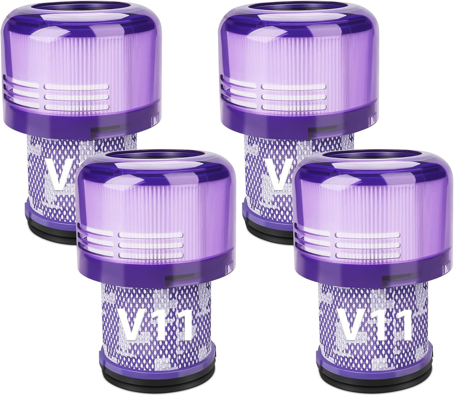 4 Pack Dyson V11 V15 Vacuum Filters - Peak Performance!