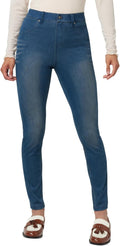 Women's Ultra Soft High Waist Denim Leggings - Comfortable Fit