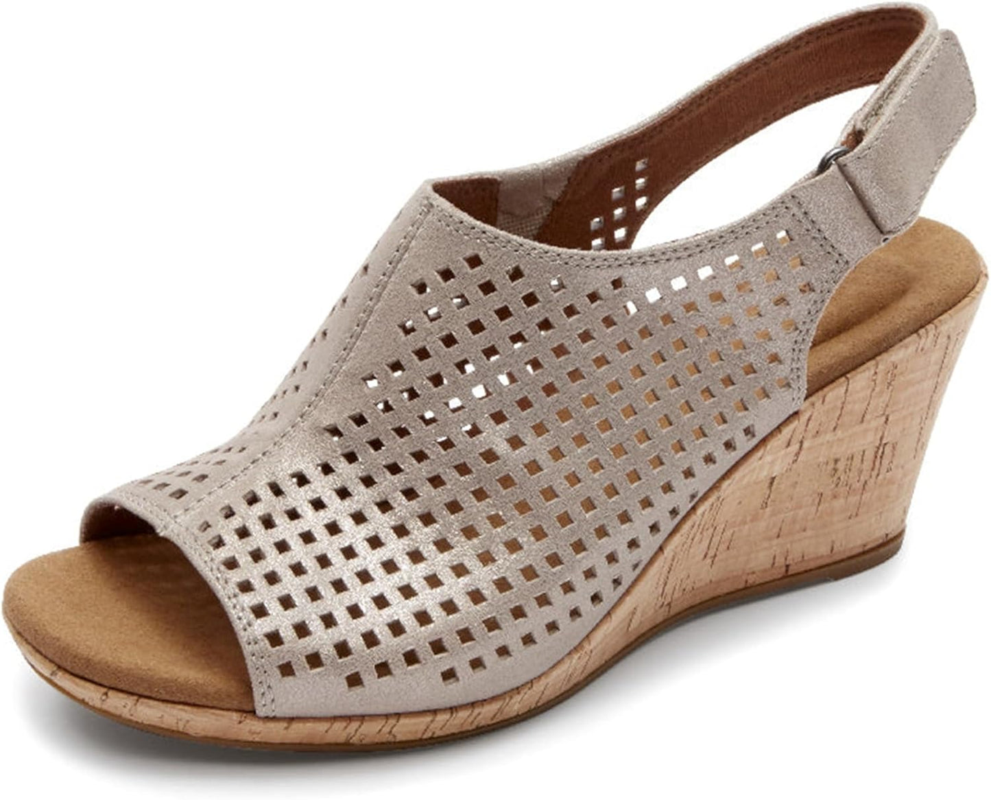 Rockport womens Briah Perf Sling: Comfort and Style Combined