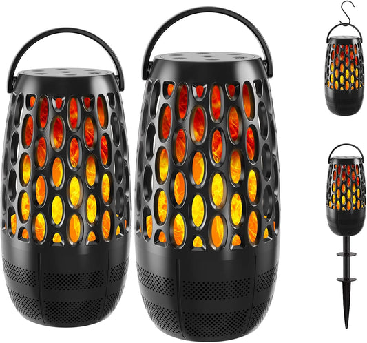 Waterproof Bluetooth Outdoor Speakers - Sync 100 Units - Party Flame Lamp