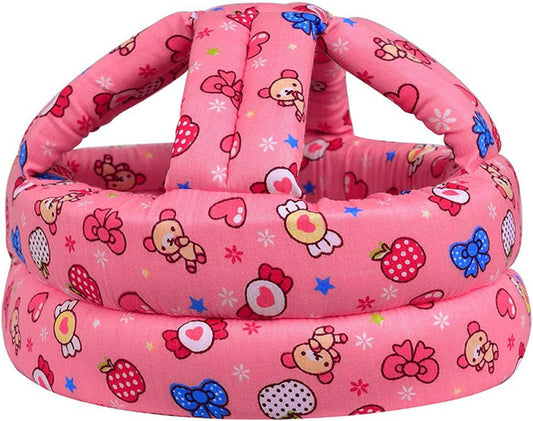 Cushioned Baby Helmet for Safe Crawling