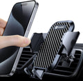 Car Phone Holder Vent Mount - Military-Grade Metal Clip Stable Holder