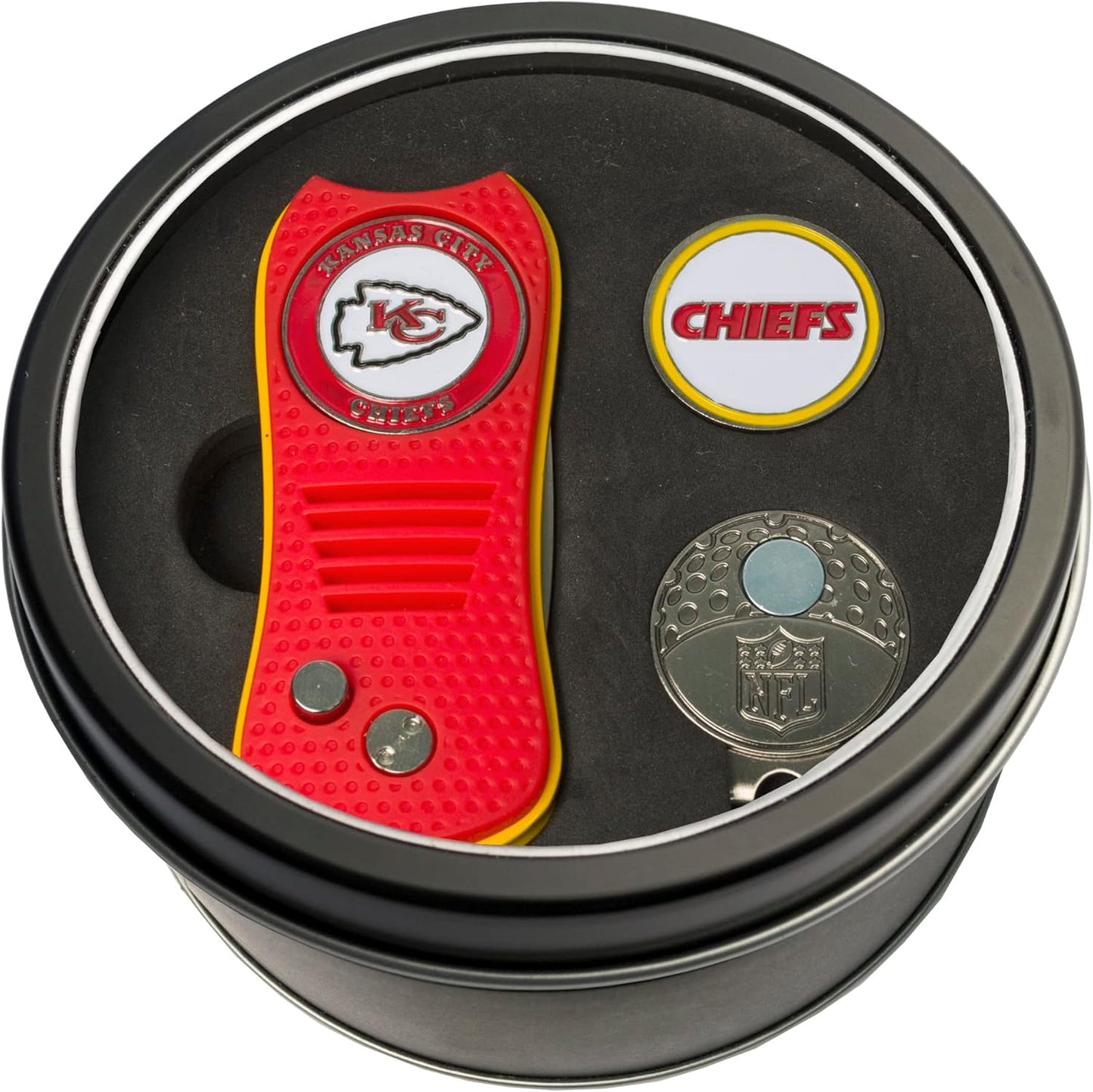 Team Golf NFL Gift Set with Switchblade Divot Tool and Markers