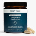 Happy Head Hair Growth Supplement for Thicker, Fuller Hair - One Month