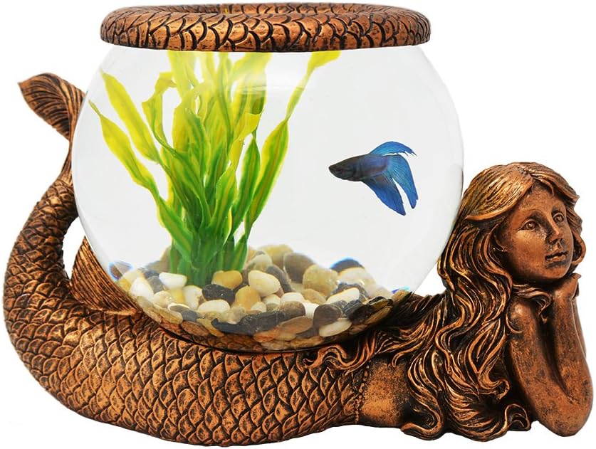 Mystical Mermaid Decorative Fish Bowl for Home Decor Lovers