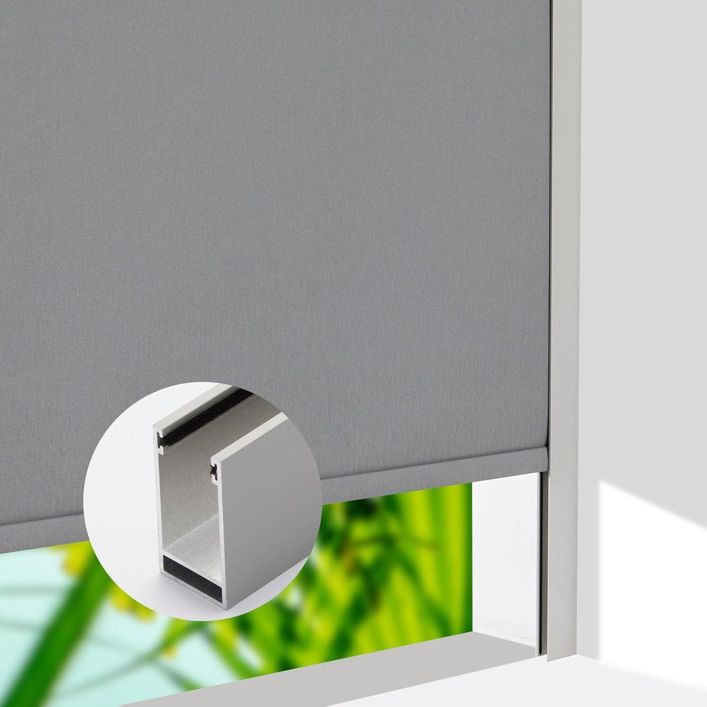 100% Blackout Light Blockers for Roller Blinds - Sleep Tight!