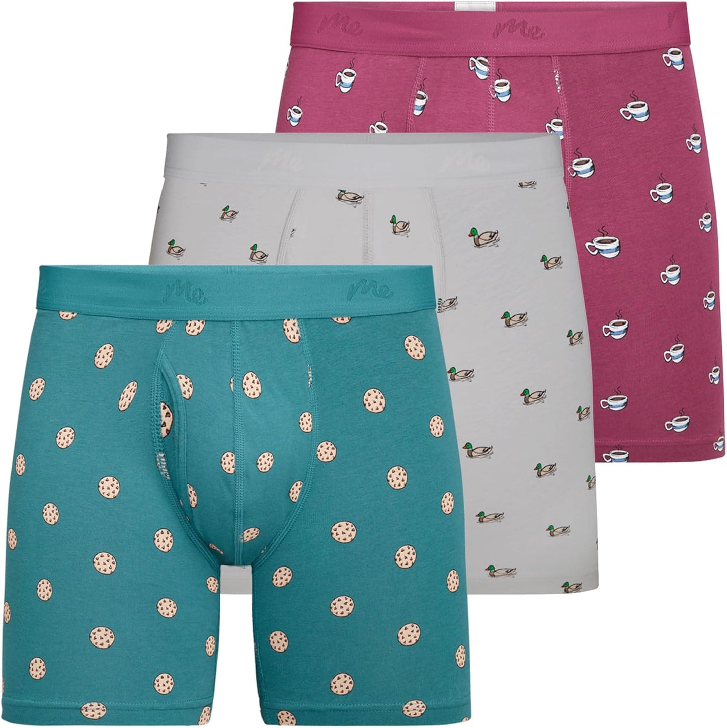 MeUndies Mens Stretch Cotton Boxer Briefs for Ultimate Comfort