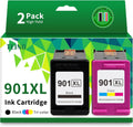 TEINO 901 Ink Cartridges 2-Pack 901XL Replacement - Reliable Home