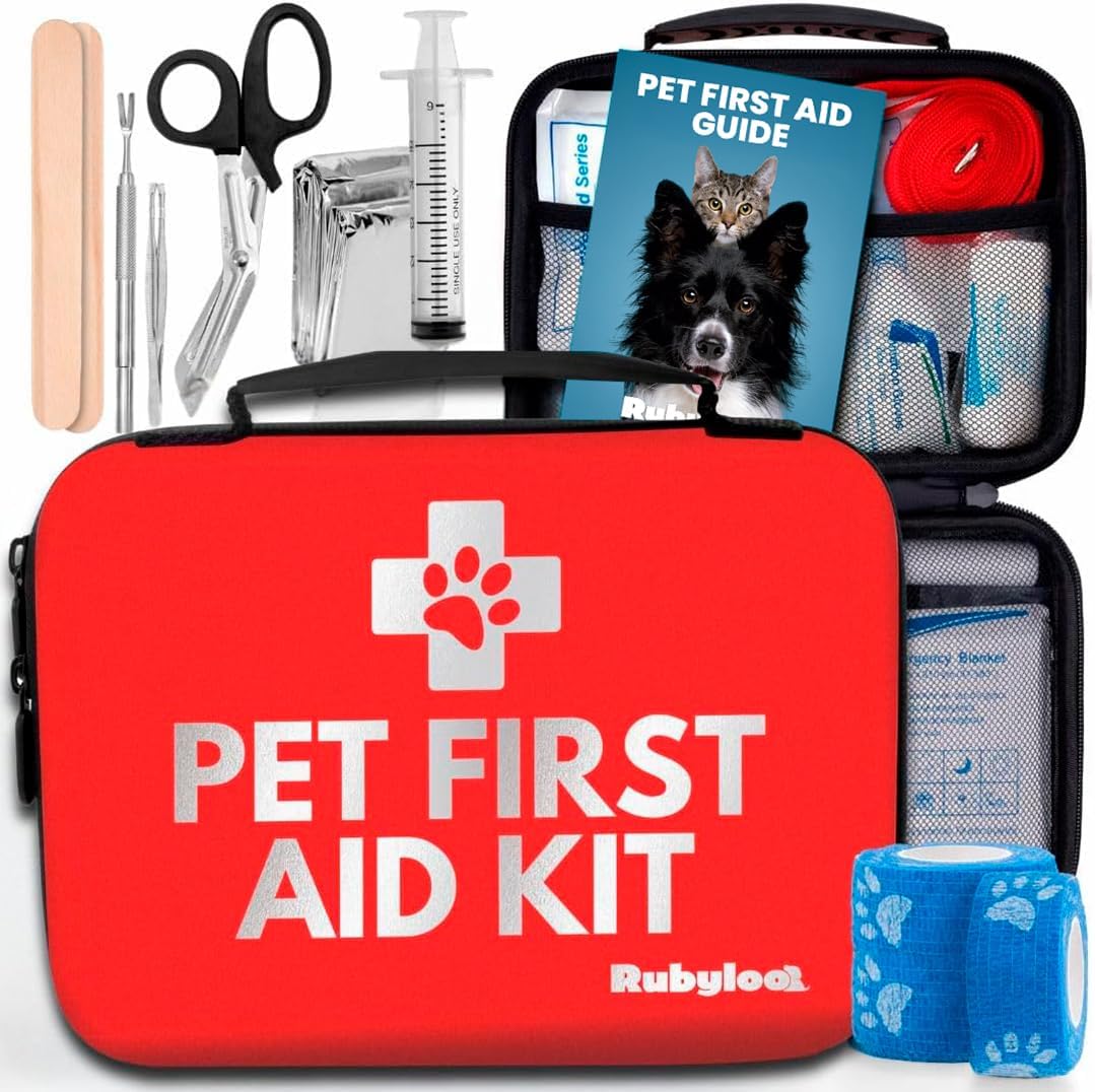 Dog First Aid Kit for Emergencies - Essential Pet Supplies