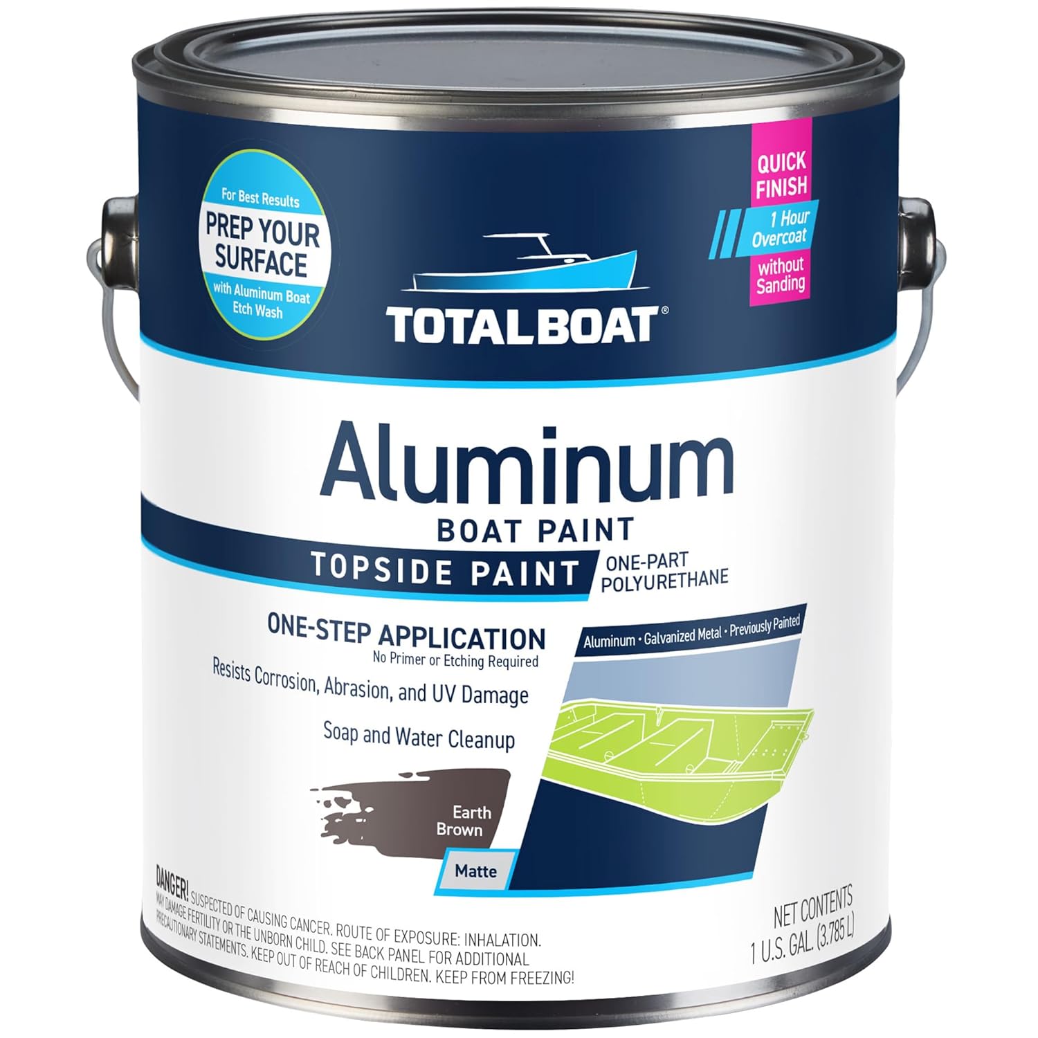 TotalBoat Aluminum Boat Paint for Durable Marine Protection