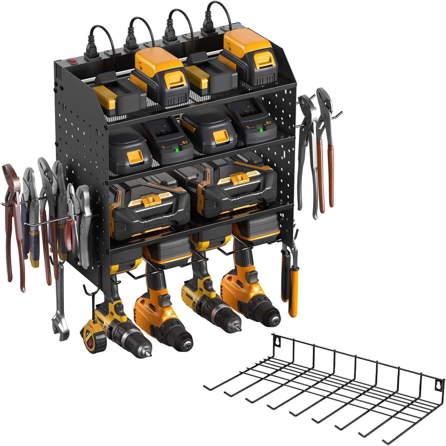 4 Layer Power Tool Organizer & Charger