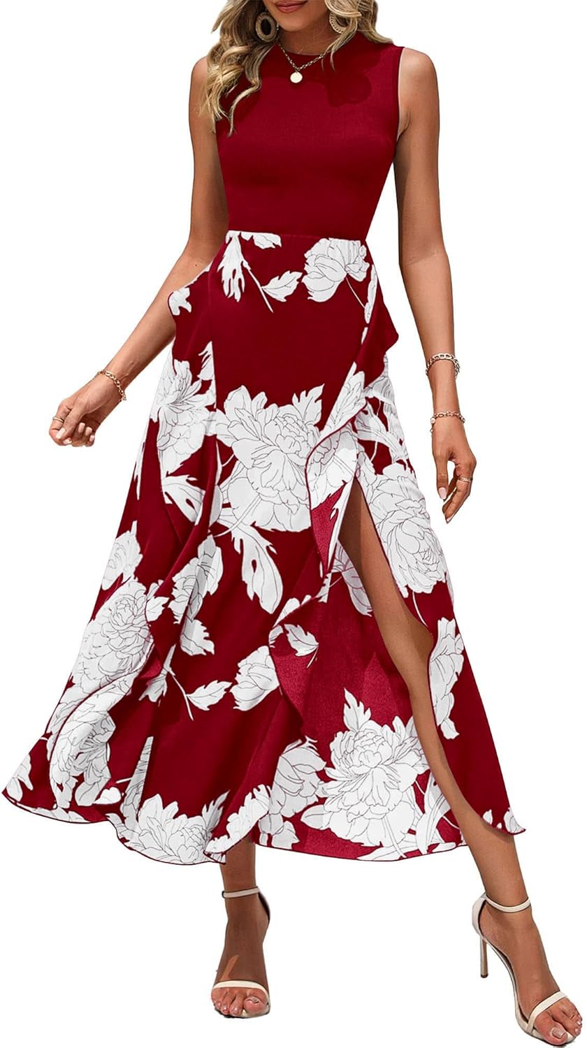 BTFBM Women Casual Sleeveless Summer Dresses for Every Occasion