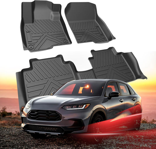 Custom Carbon Fiber Floor Mats for Honda HR-V 2023 2026