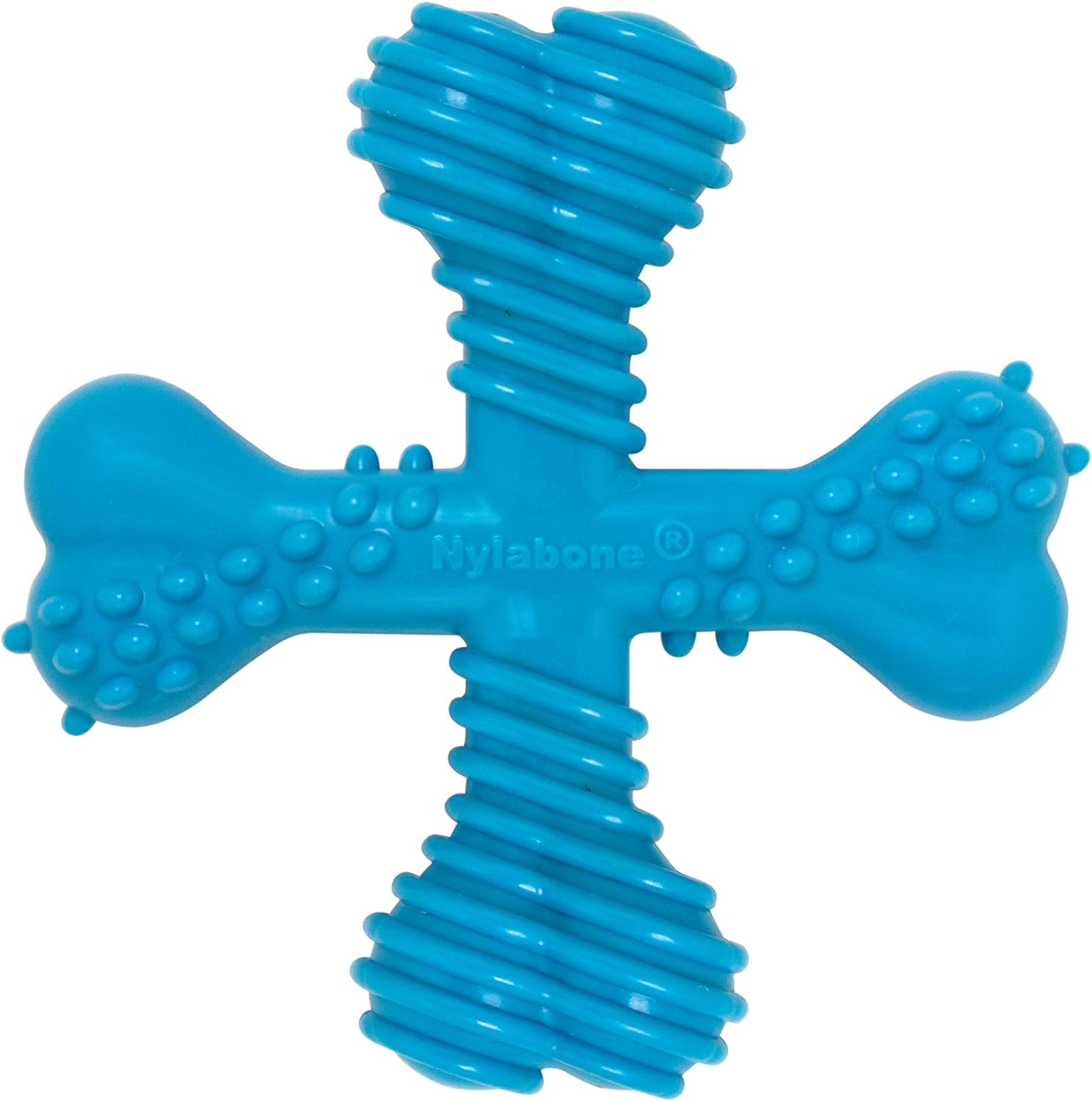 Nylabone X-Bone Power Chew Toy - Beef Flavor for Aggressive Chewers, Small Dogs 1 Count