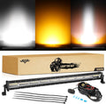 Auxbeam 42 in 240W LED Light Bar Combo - Dual Color Visibility