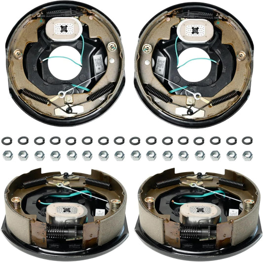 Self-Adjusting Electric Trailer Brake Assemblies for 3,500 lb Axles