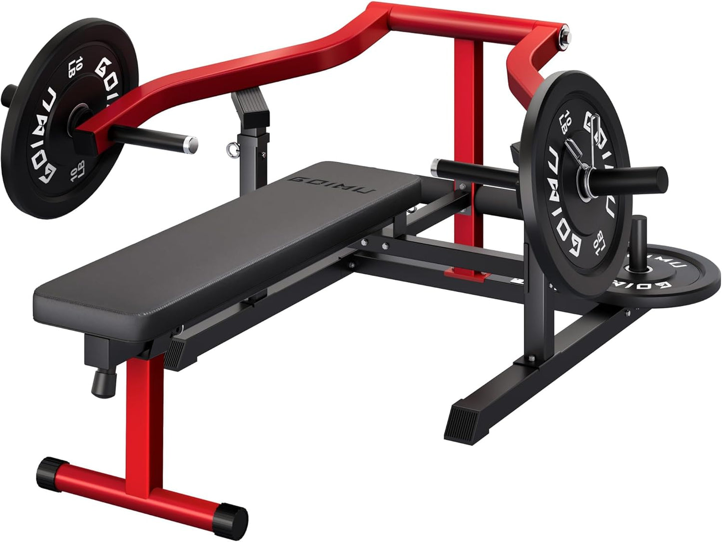 Chest Press Machine with Adjustable Bench for Home Gym Workouts