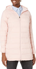 Lightweight Water-Resistant Packable Hooded Puffer Coat - Warm Other