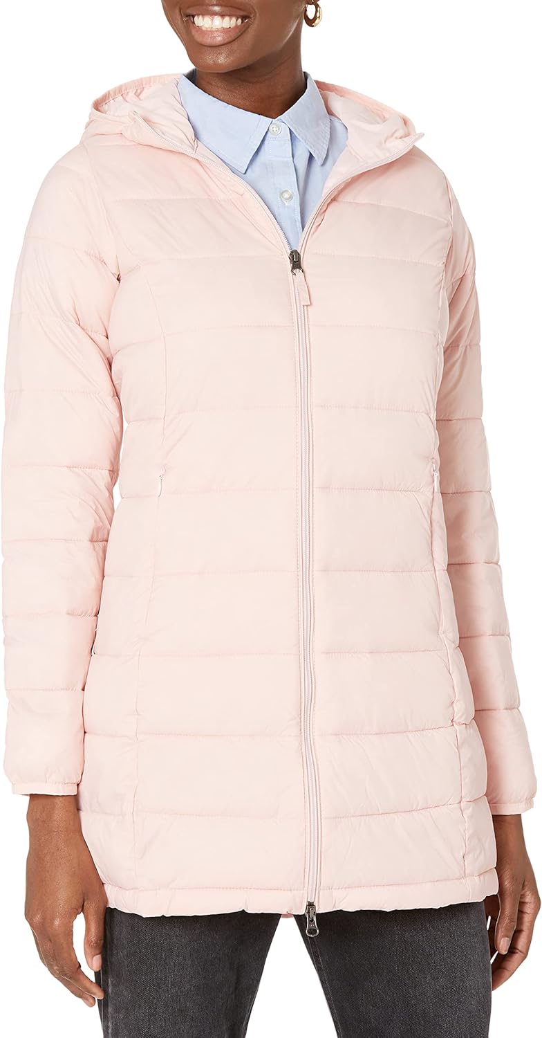 Lightweight Water-Resistant Packable Hooded Puffer Coat Review