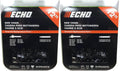 Echo Set of 2 12in Chainsaw Chain 45 DL 3/8ft.050ft - Low Kickback