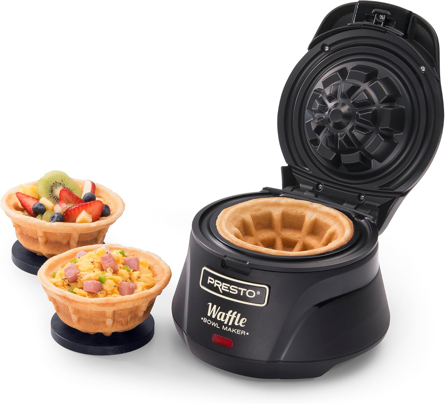 Presto Belgian Waffle Bowl Maker - Make Delicious Waffle Bowls!
