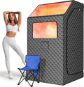Portable Steam Sauna: 1200W Steam Generator, Full Body Relaxation