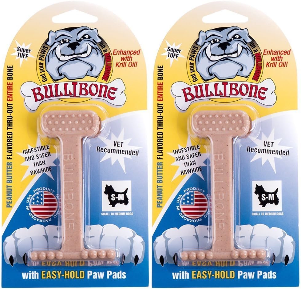 Bullibone Peanut Butter Chew Toy: Better Dental Health!