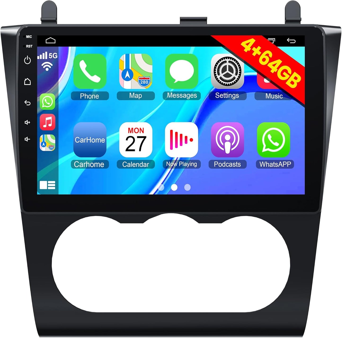 GPS Car Radio for Nissan Altima 2008-2012 with Wireless Features