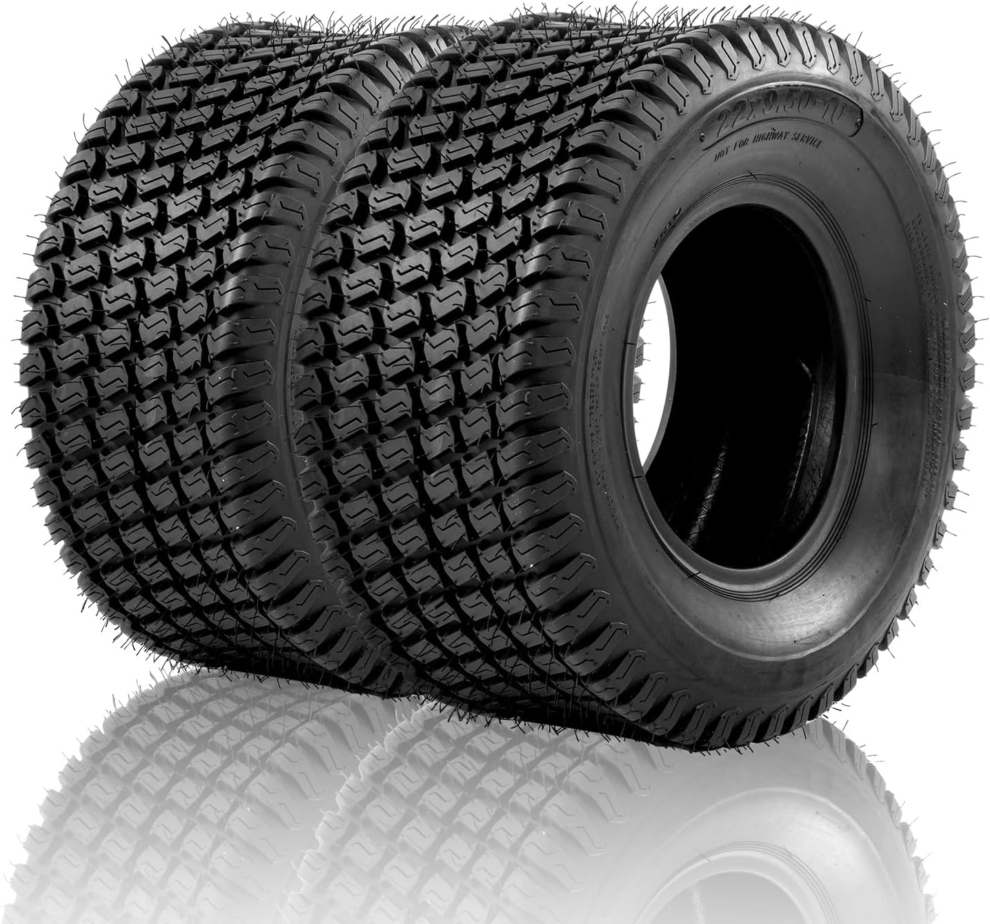 22x9.50-10 Tubeless Turf Tires for Lawn Mower and Golf Cart