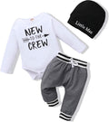 Cute New to The Crew Toddler Set by Renotemy