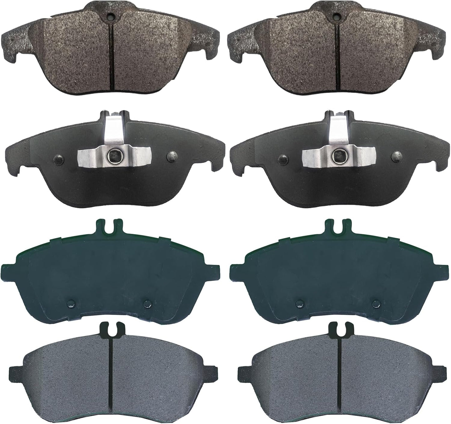 Front And Rear Ceramic Brake Pads Set For Mercedes-Benz C300