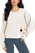 Modal Soft Cropped Sweatshirt - Cozy Everyday Crewneck