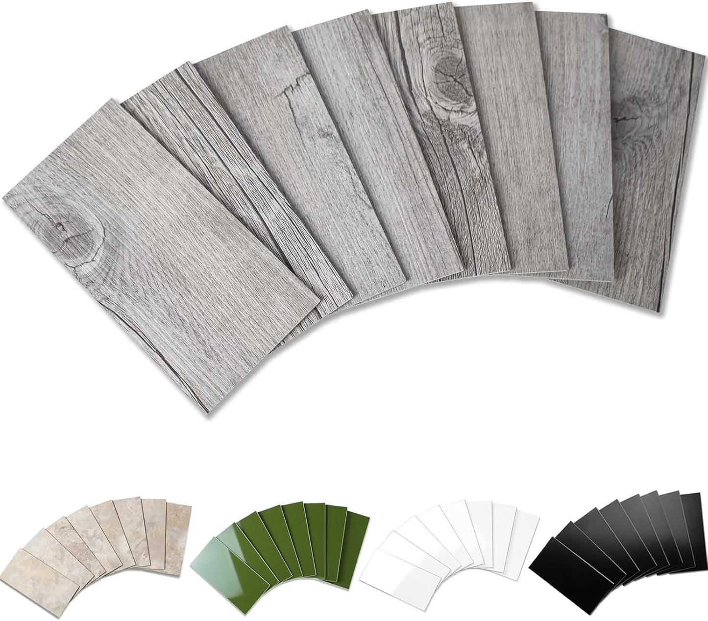 Yipscazo 100 Pieces Peel and Stick Backsplash Tile for Home