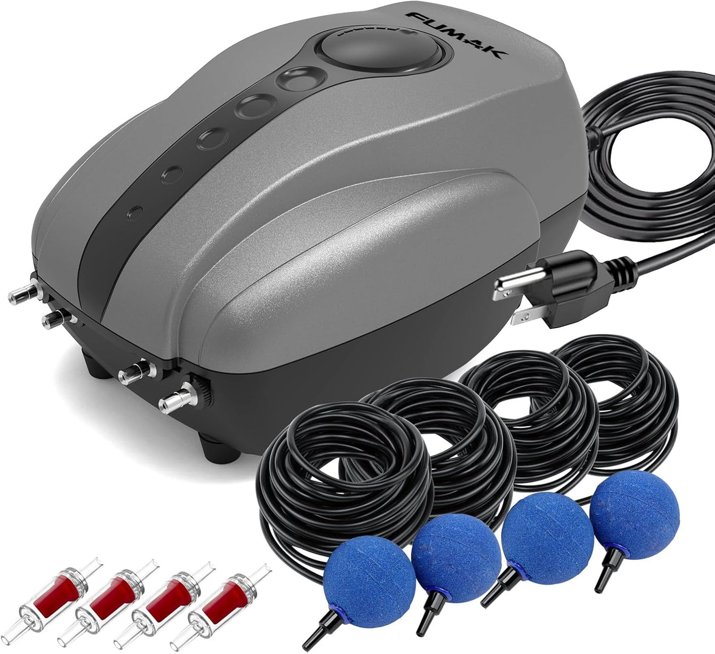 All-in-One Pond Aerator for Outdoor Ponds with Adjustable Flow
