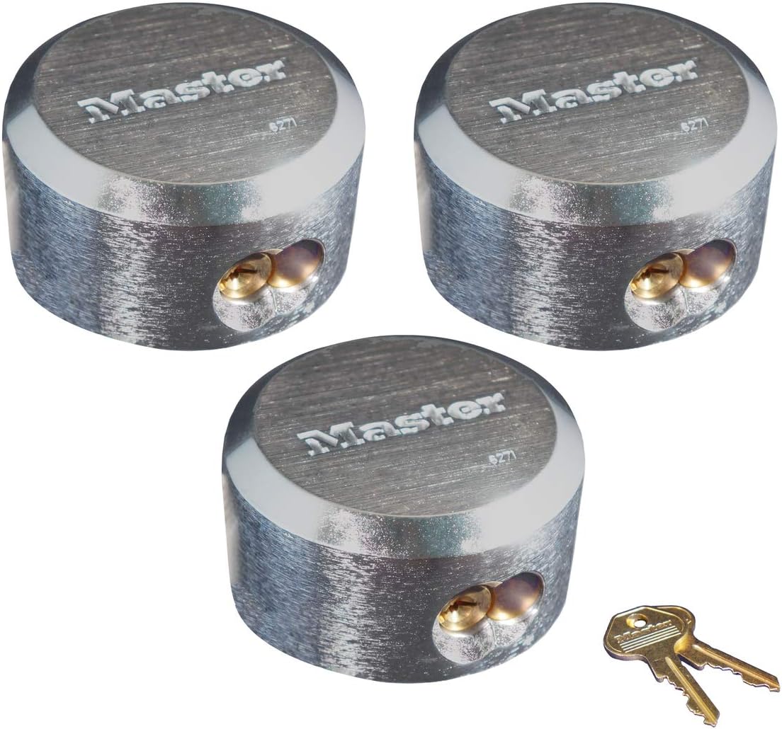 Master Lock 6271KA ProSeries Padlocks - High Security 3 Pack